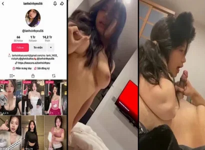 Tiktoker 1 triệu follow lanhxinhyeu06 bị phanh phui đoạn phim ân ái